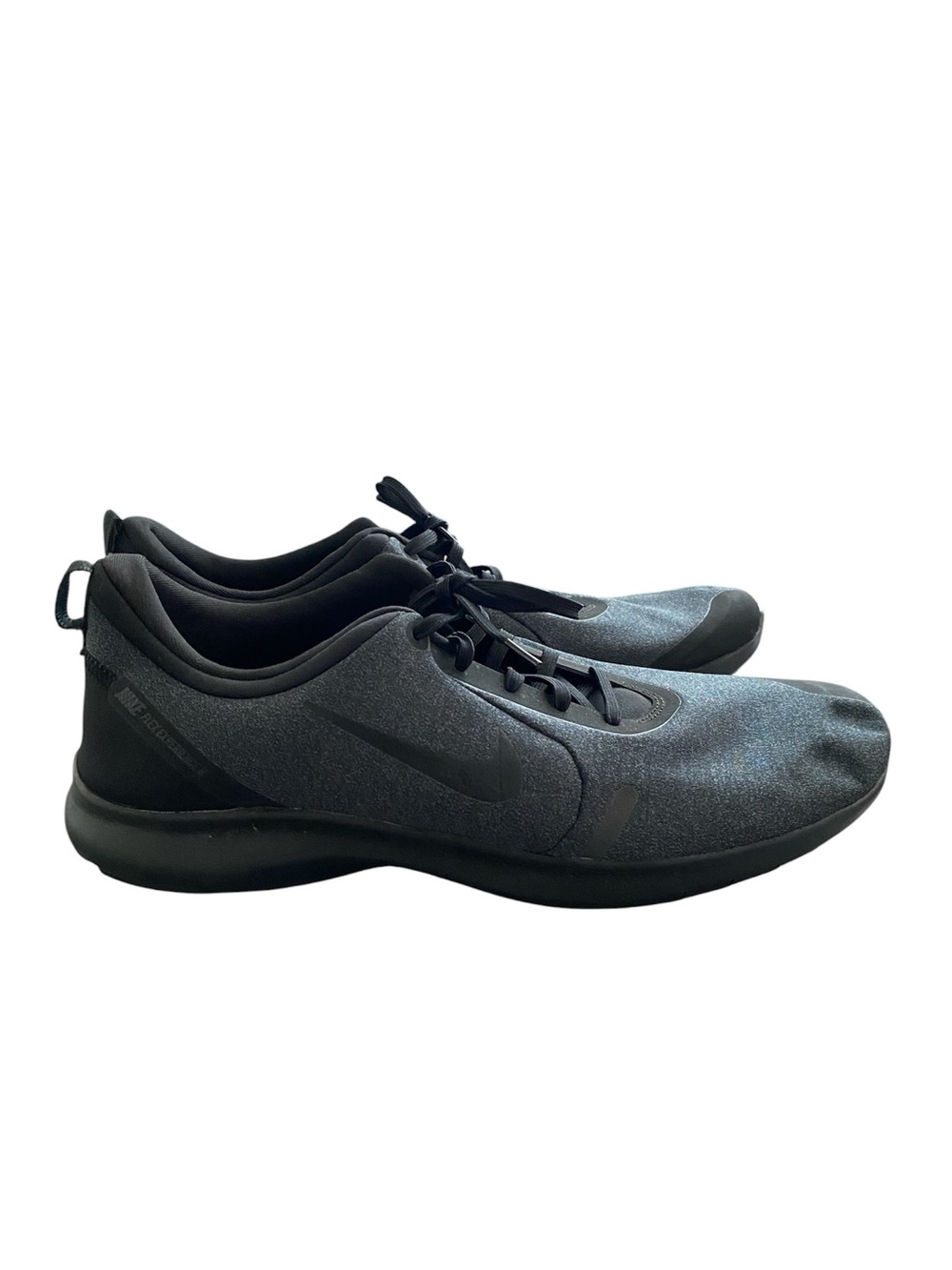 Nike Men's Flex Black Smocked Athletic Running Shoes